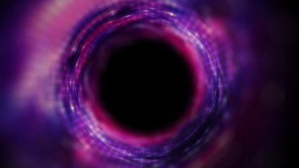 Big data funnel databases abstract background. 