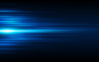 Blue Abstract Technology Background