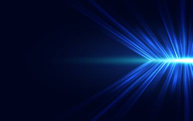 Blue Abstract Technology Background