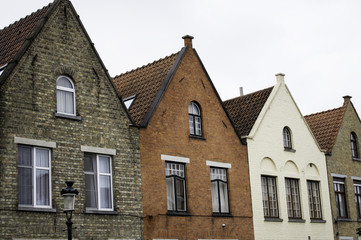 Fototapeta na wymiar Typical Dutch house