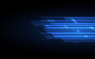 Blue Abstract Technology Background