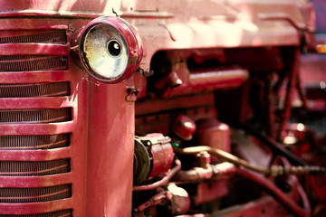 old hot rod engine