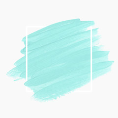 Brush stroke painted background vector. Perfect design for headline, logo and sale banner. 