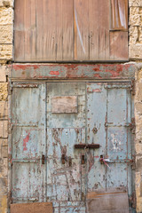 Old Garage Door, Valetta, Malta