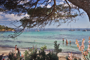 ile de porquerolles - plage d'argent
