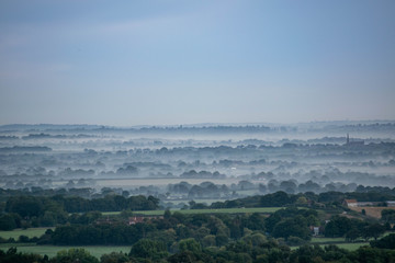 Fototapeta premium Foggy Landscape