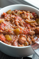 spicy chili bowl 