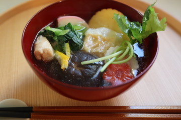 Japanese traditional soup