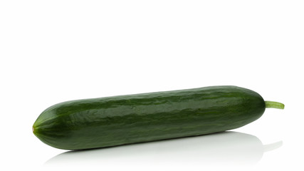 cucumber on white background