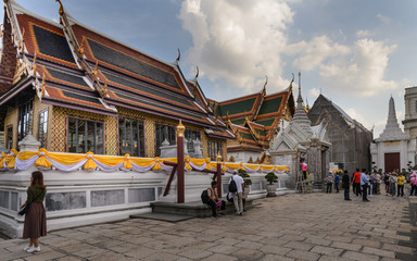 Gran Palacio Real y Templos en Bangkok, Tailandia