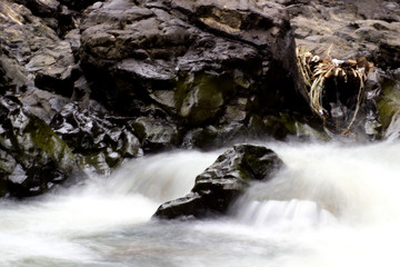 River Lava bantal, berbah, Yogyakarta, Indonesia
