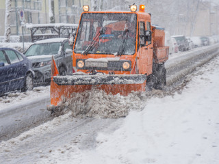 Winterdienst im Einsatz