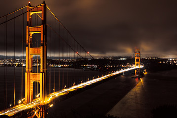 Fototapeta na wymiar Golden Gate bridge, San Francisco California