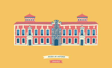 illustration of the Museum of History