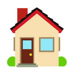 house emoji vector