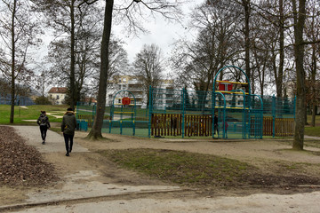Parc Maurice Thorez, Choisy le Roi, 6-01-2019