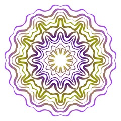 Ornamental arabic pattern with mandala. Vintage vector for print or web design. Invitation, wedding card, national design