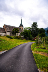 Fototapeta na wymiar Norway Fjord Church