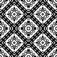 Abstract seamless retro art deco vintage ornamental background