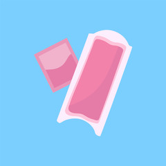  hair removal wax stripe with lotion