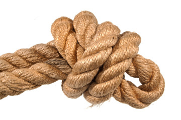 rope isolated on white background