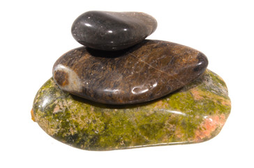 stone isolated on white background