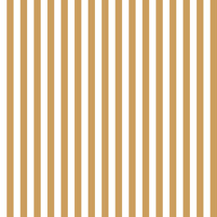 Orange and White Stripes Seamless Pattern - Narrow vertical orange and white stripes seamless pattern
