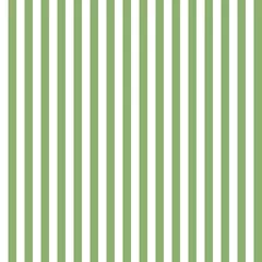 Fototapete Vertikale Streifen Nahtloses Muster mit hellgrünen und weißen Streifen - Nahtloses Muster mit schmalen vertikalen hellgrünen und weißen Streifen