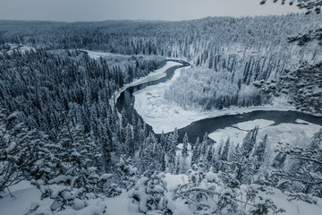 Oulanka river bend
