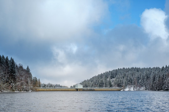 Zilliertalsperre bei Wernigerode Harz