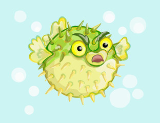 Fototapeta premium green monster