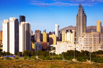residential district at new european city. Benidorm