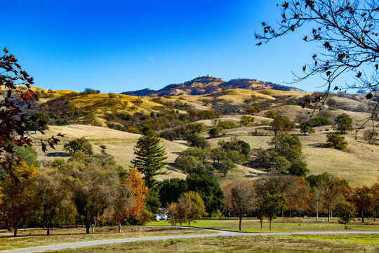 California Mountains Crowned by Lick Observatory