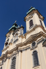 Fototapeta na wymiar The Ursuline Church in Linz
