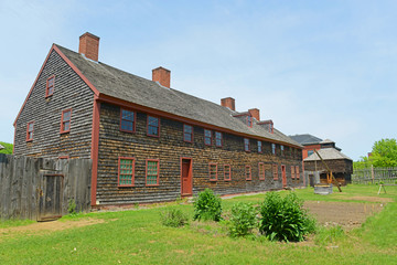 Fort Western is a former British colonial outpost on the Kennebec River in Augusta, Maine, USA.