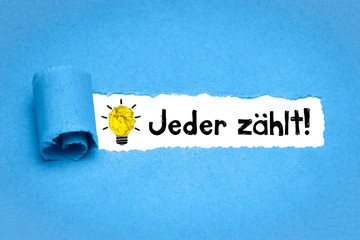 Jeder zählt! 