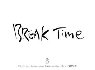 카페 포스터 / 손으로 그린 커피 그림