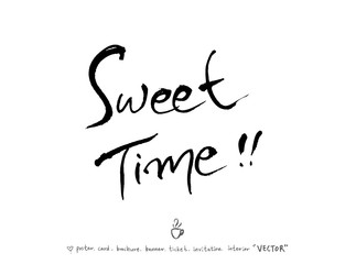 카페 포스터 / 손으로 그린 커피 그림