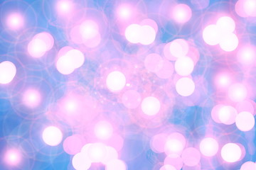 Abstract light background with bokeh effect