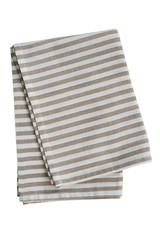 kitchen cloth on stripes pattern isolated on white background