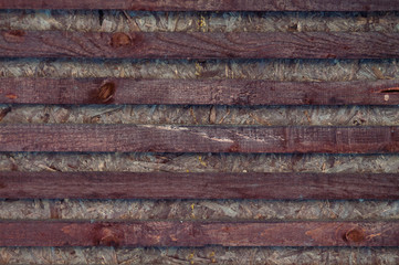 Wooden background of the boards. wall texture background