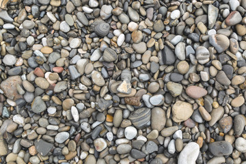 Background of a pabbles of the coast of the Black Sea.