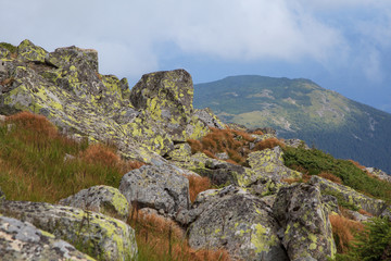 Rocky mountain scenery, Carpathian, Ukraine