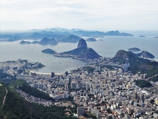 View from the Corcovado over rio