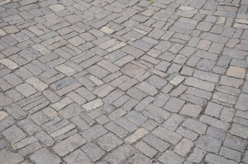 Stone pavement texture