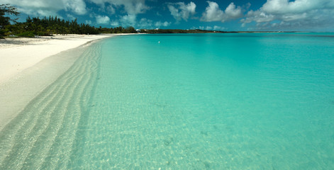 Beaches in Exuma, Bahamas