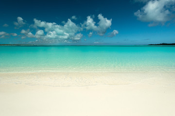 Beaches in Exuma, Bahamas