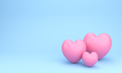 Creative abstract love, wedding marriage ceremony and Valentine's Day celebration concept: red glossy shiny heart shape isolated on white background with reflection effect - Illustration