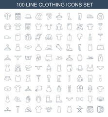 100 clothing icons