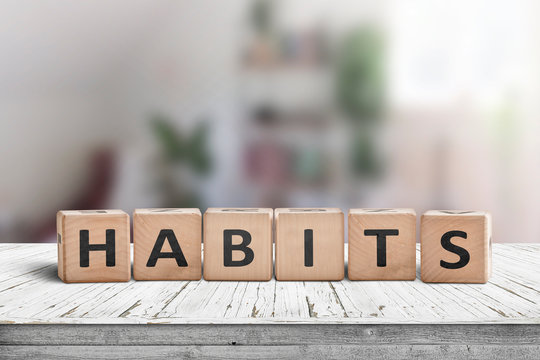 What is your habits? Sign with the word habits
